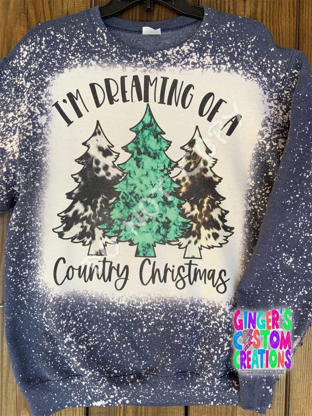 IM DREAMING OF A COUNTRY CHRISTMAS CREWNECK