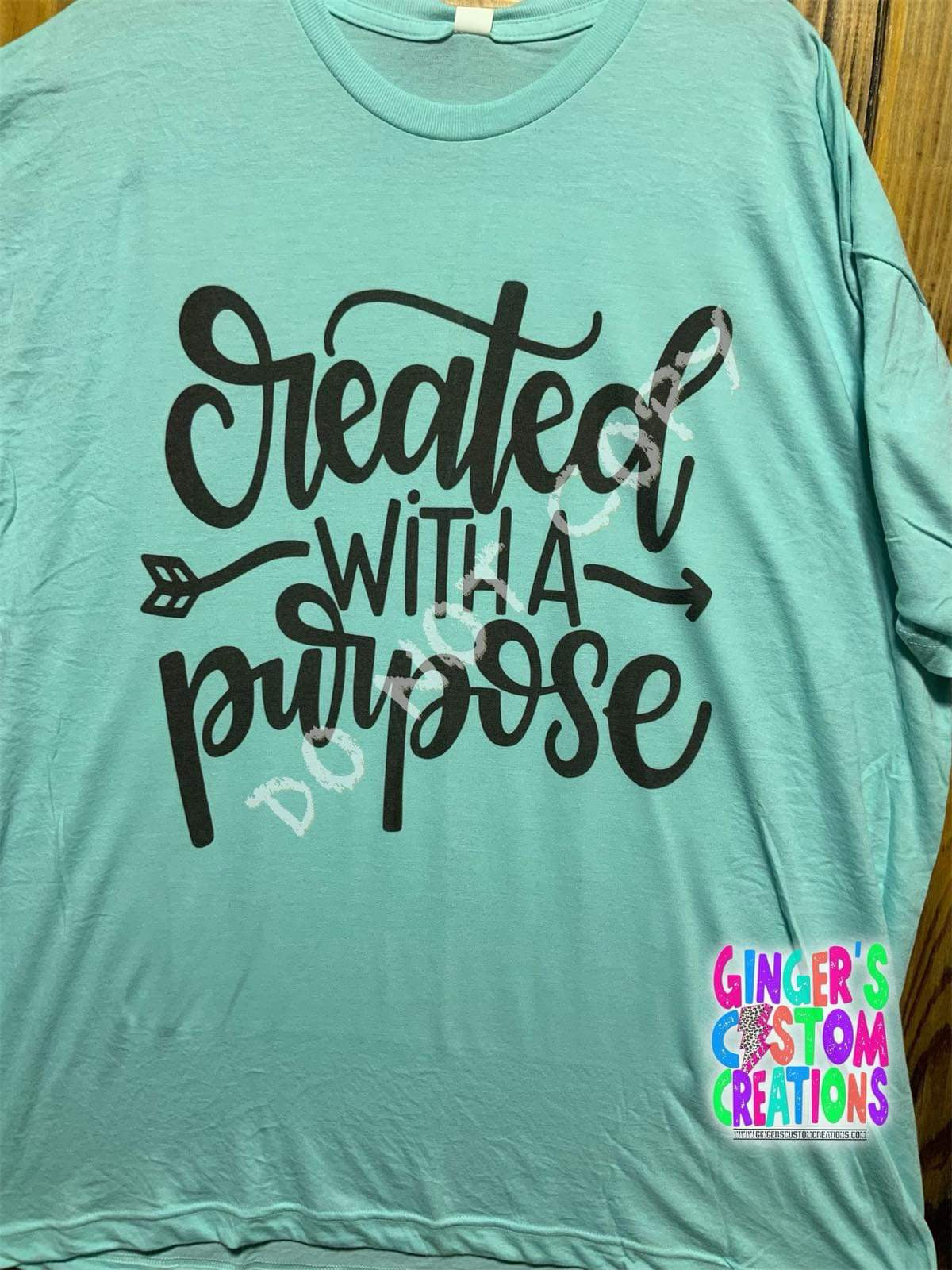 CREATED WITH A PURPOSE SHIRT