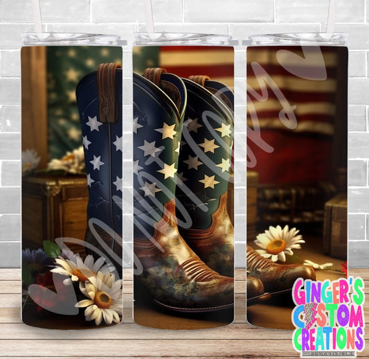 COUNTRY BOOTS - PICK YOUR SIZE SKINNY Tumbler