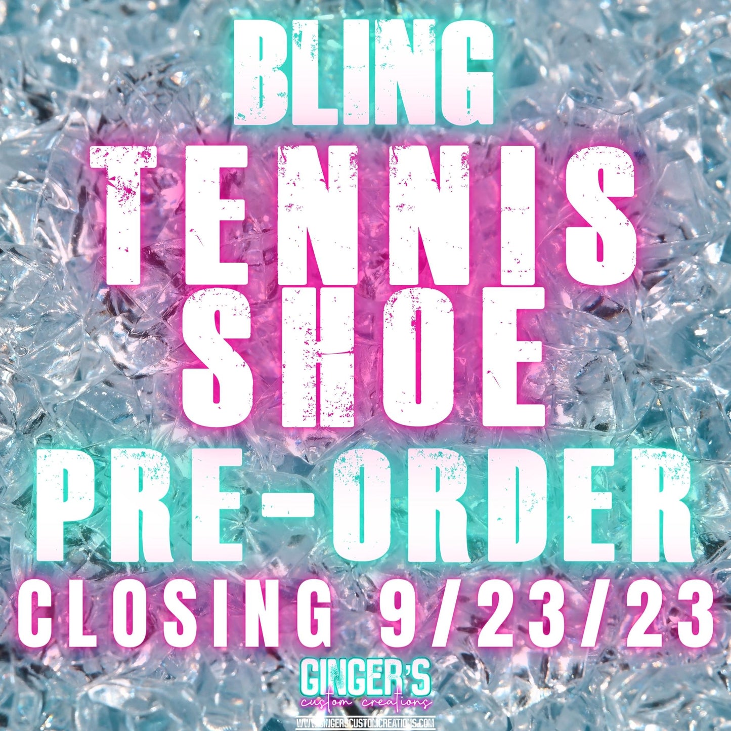 BLING - STUDDED SHOE PRE-ORDER - CLOSES 9/23/23 - ROUND 2