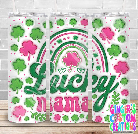 LUCKY MAMA  - PICK YOUR SIZE SKINNY Tumbler