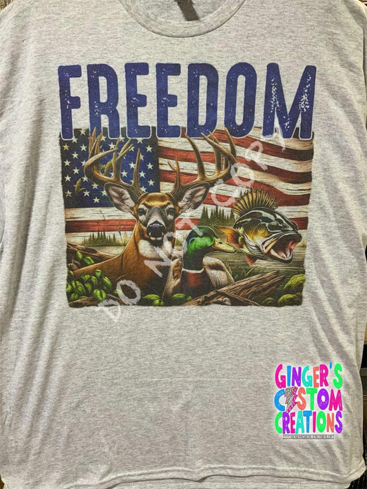 FREEDOM - NON BLEACHED SHIRT