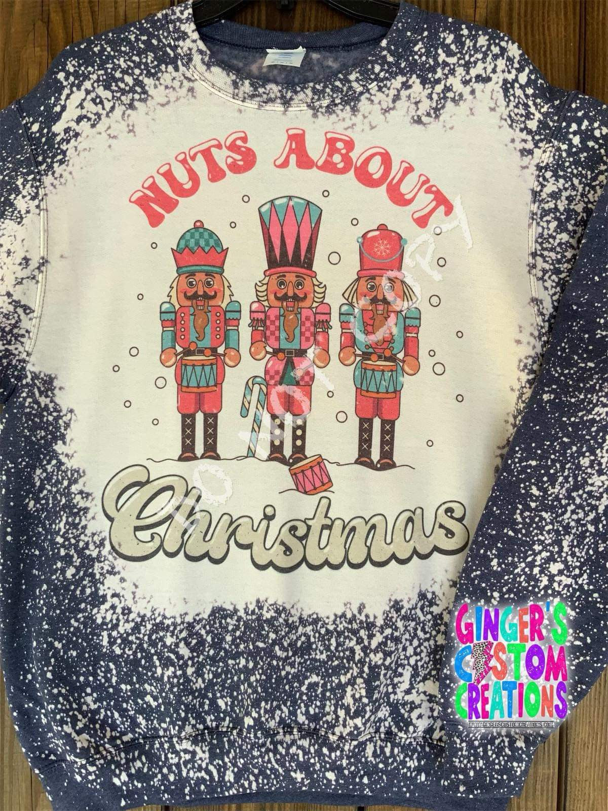 NUTS ABOUT CHRISTMAS CREWNECK