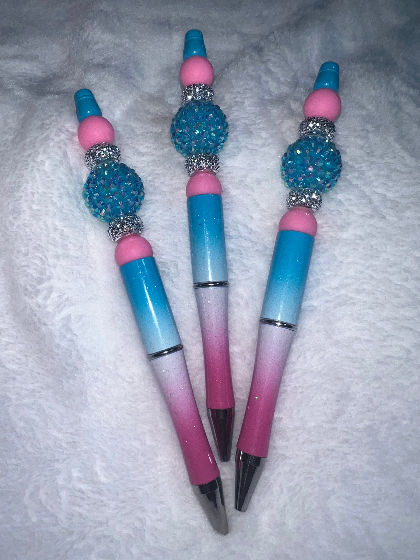 "COTTON CANDY" BLING BEADED PEN